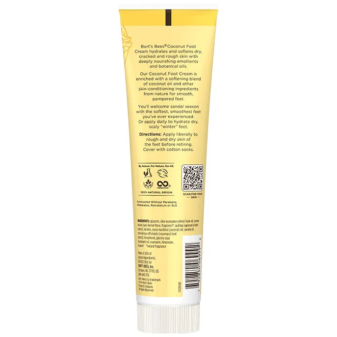 Burt's Bees Coconut Foot Cream 121g