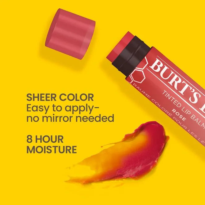 Burt's Bees Rose Tinted Lip Balm