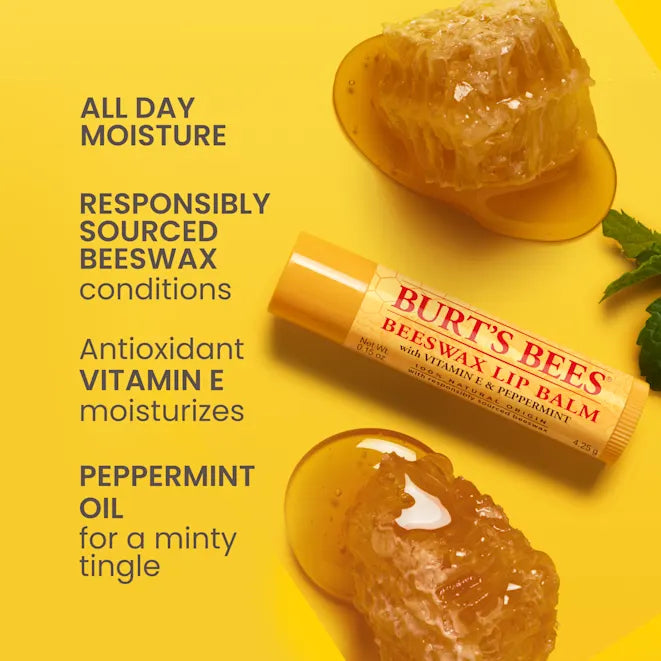 Burt's Bees Trio Tin Lip Balm Gift Set