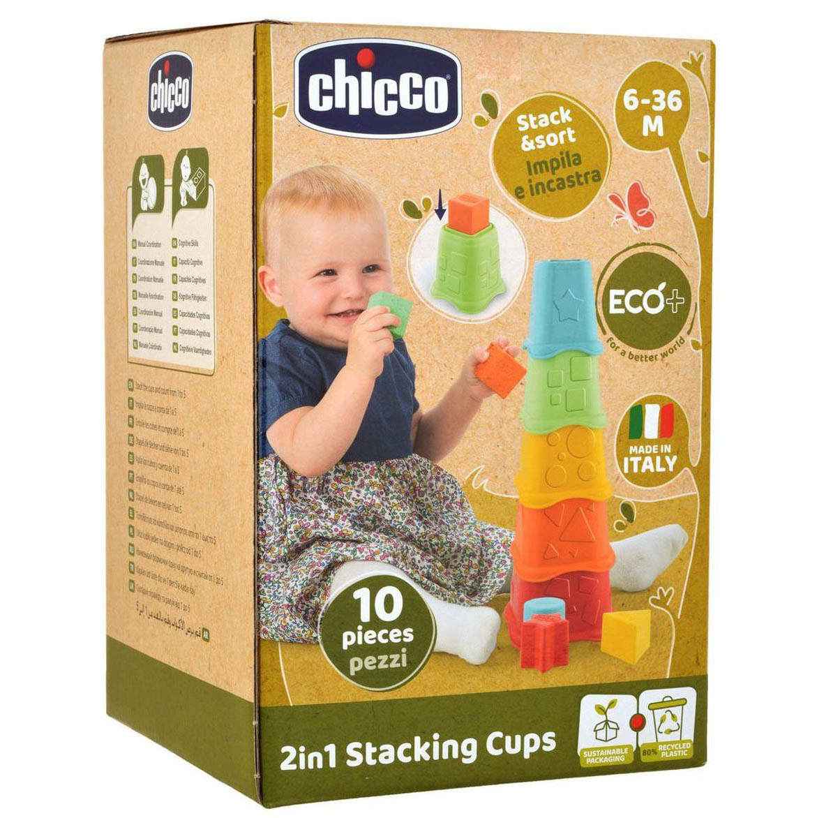 Chicco Eco+ 2in1 Stacking Cups