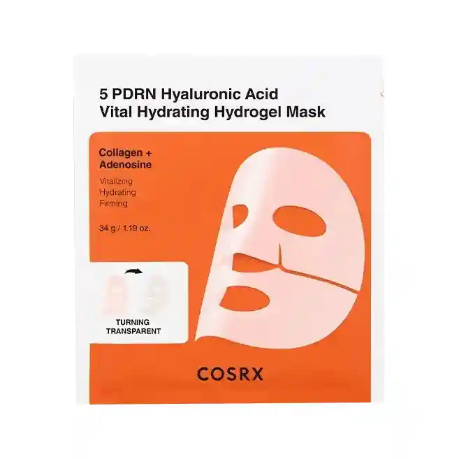 COSRX 5 PDRN Hyaluronic Acid Vital Hydrating Hydrogel Mask 1pc