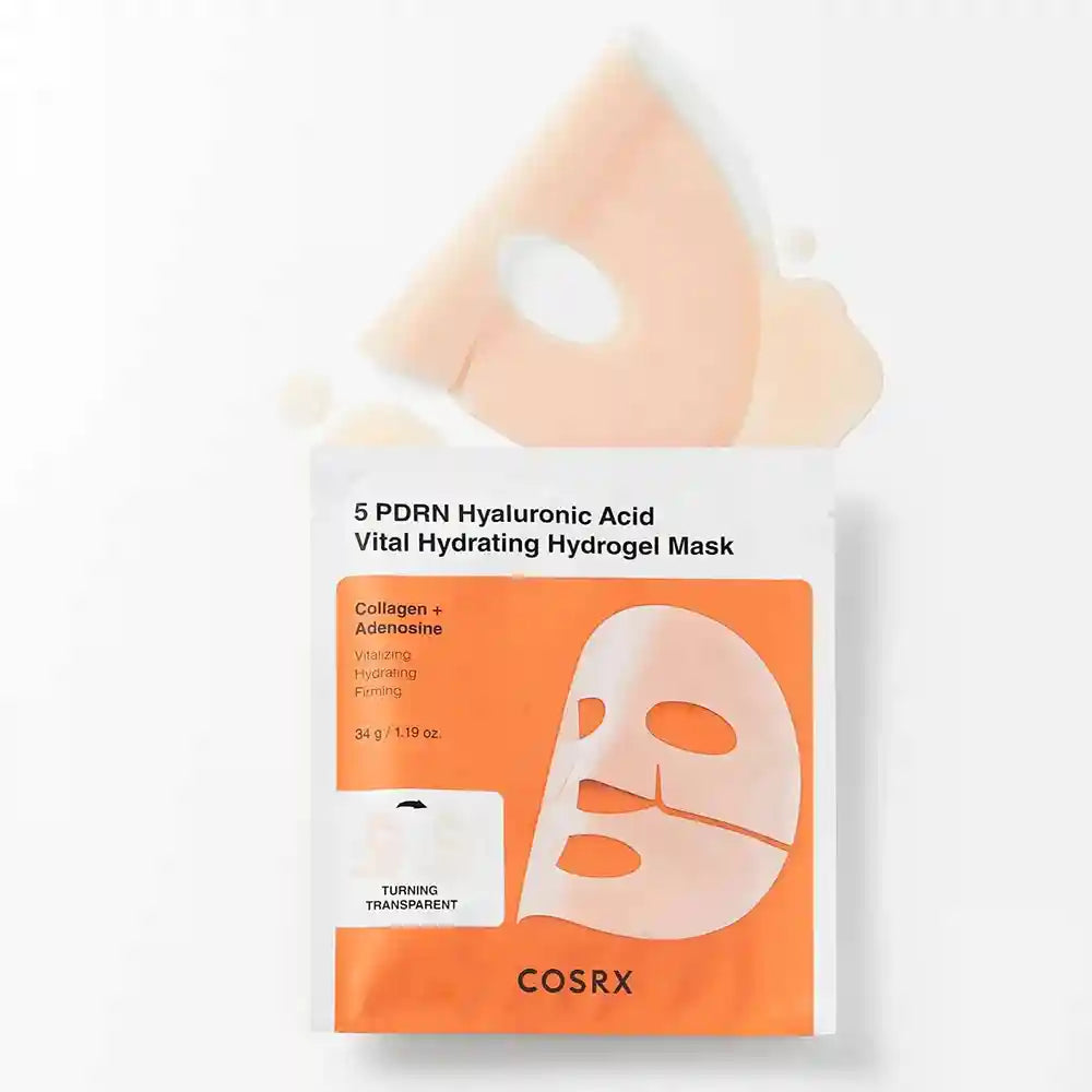 COSRX 5 PDRN Hyaluronic Acid Vital Hydrating Hydrogel Mask 1pc