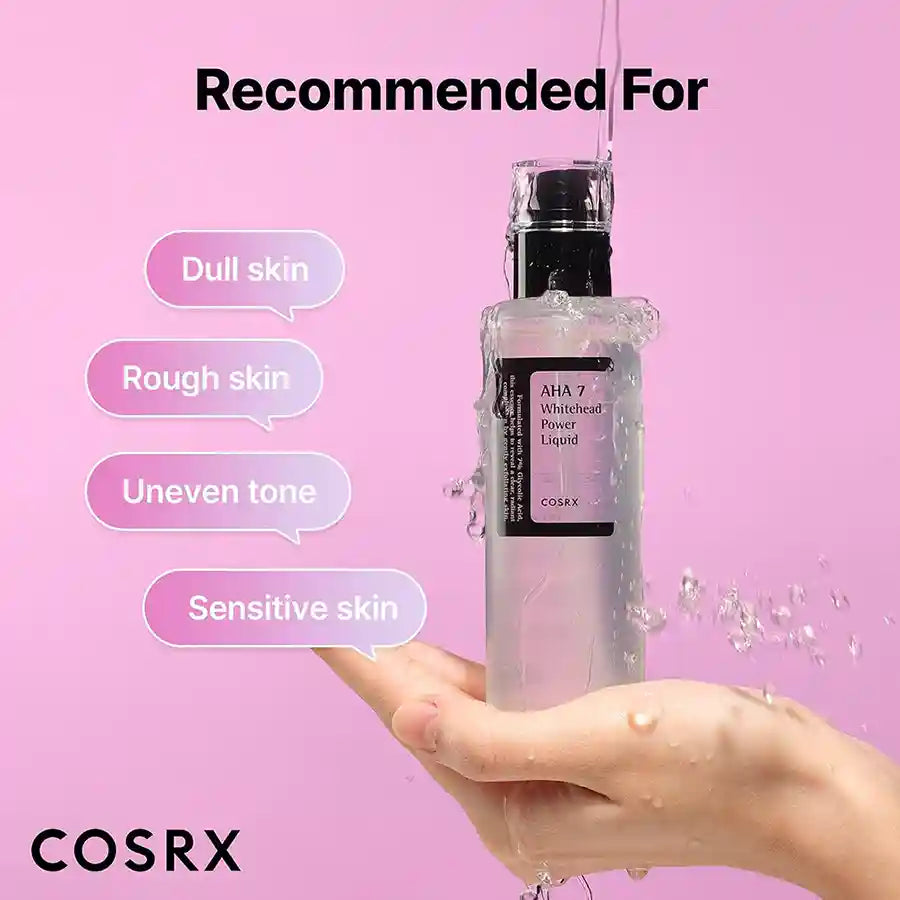 COSRX AHA 7 Whitehead Power Liquid Exfoliating Facial Treatment 100ml