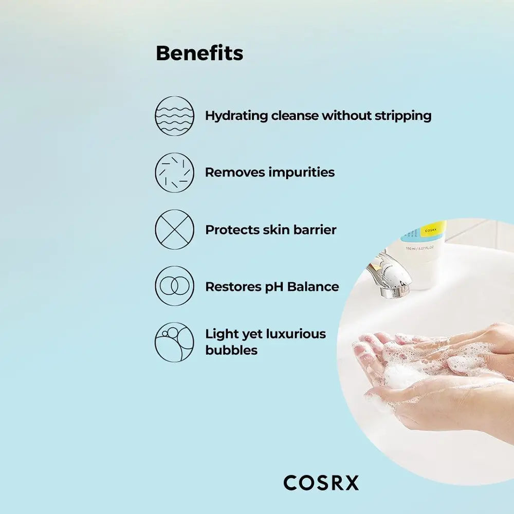 COSRX Low-pH Good Morning Gel Face Cleanser 150ml