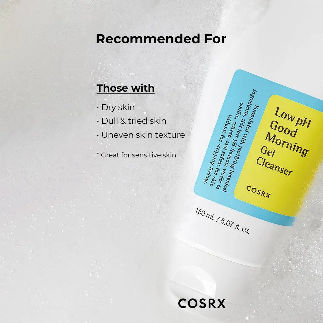 COSRX Low-pH Good Morning Gel Face Cleanser 150ml