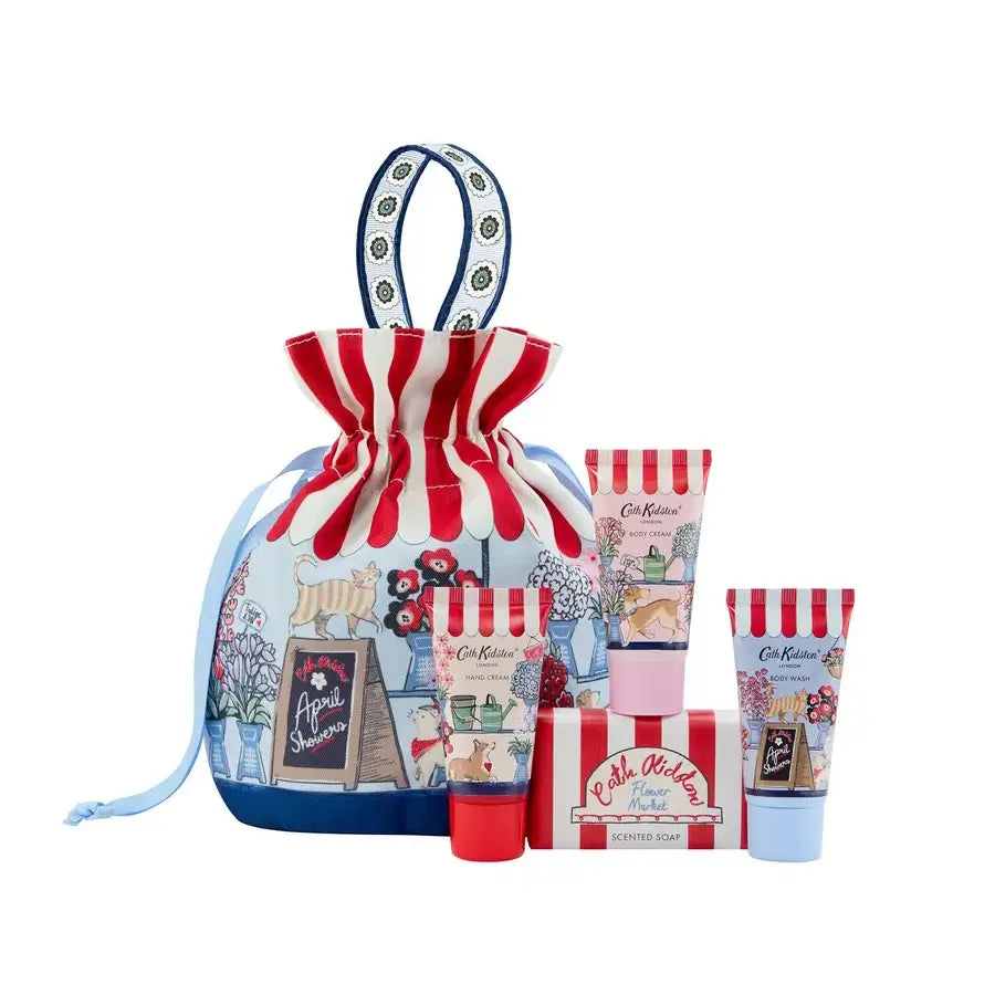 Cath Kidston Flower Market Travel Beauty Pouch