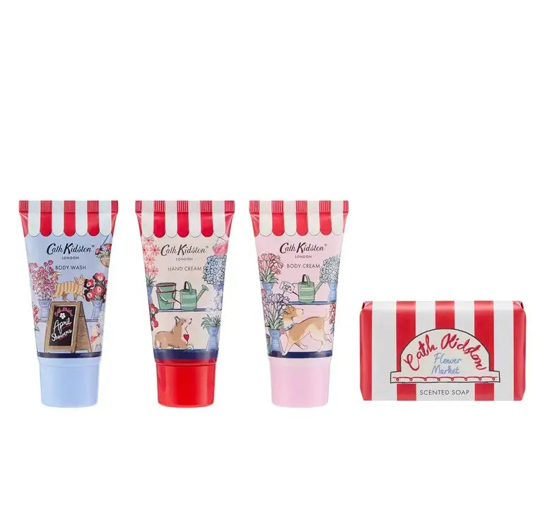 Cath Kidston Flower Market Travel Beauty Pouch