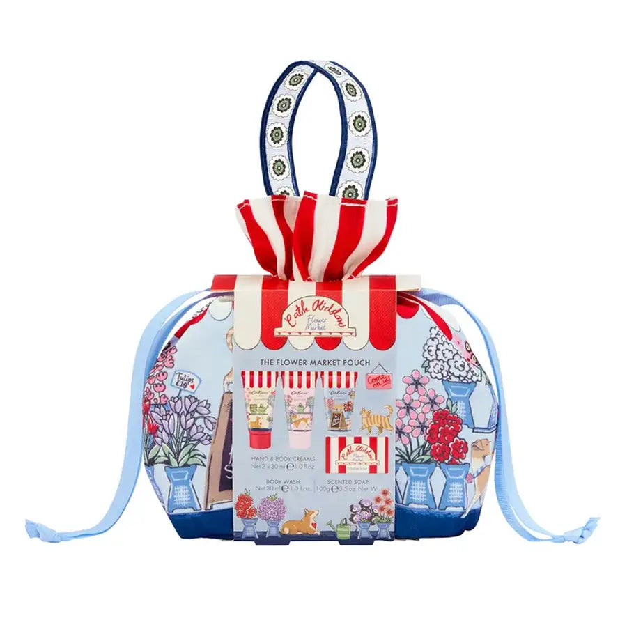 Cath Kidston Flower Market Travel Beauty Pouch