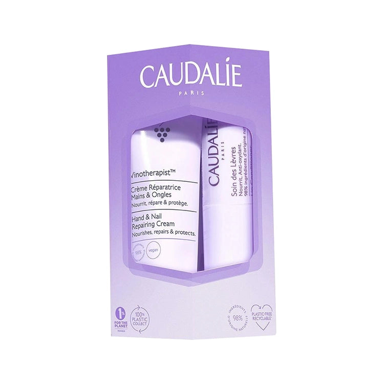 Caudalie Vinotherapist Lip & Hand Duo Gift Set