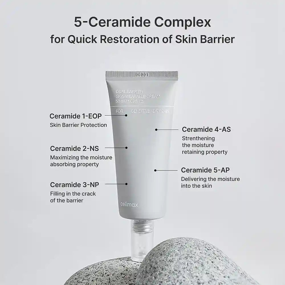 Celimax Dual Barrier Skin Wearable Cream 50ml