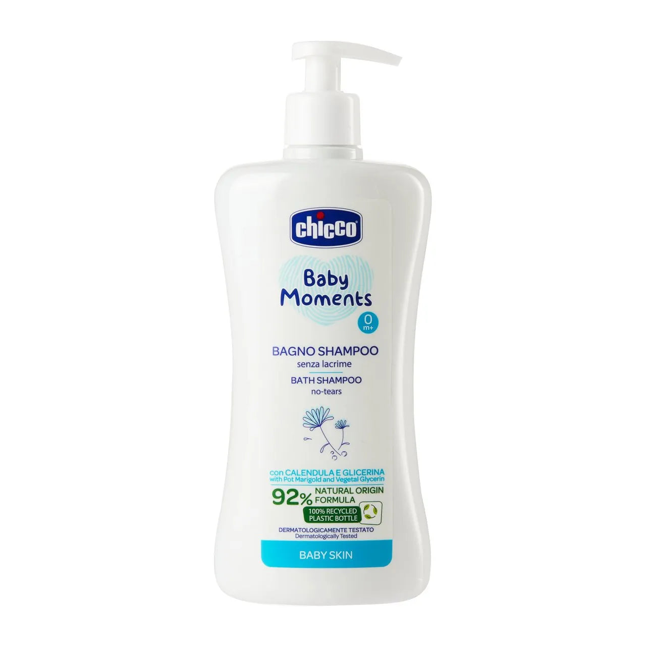 Chicco Baby Moment Body Wash and Shampoo 500ml
