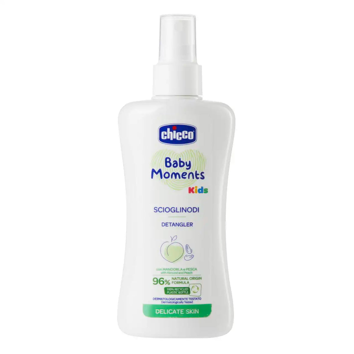 Chicco Baby Moments Hair Detangler for Kids Delicate Skin 0m+ 200ml