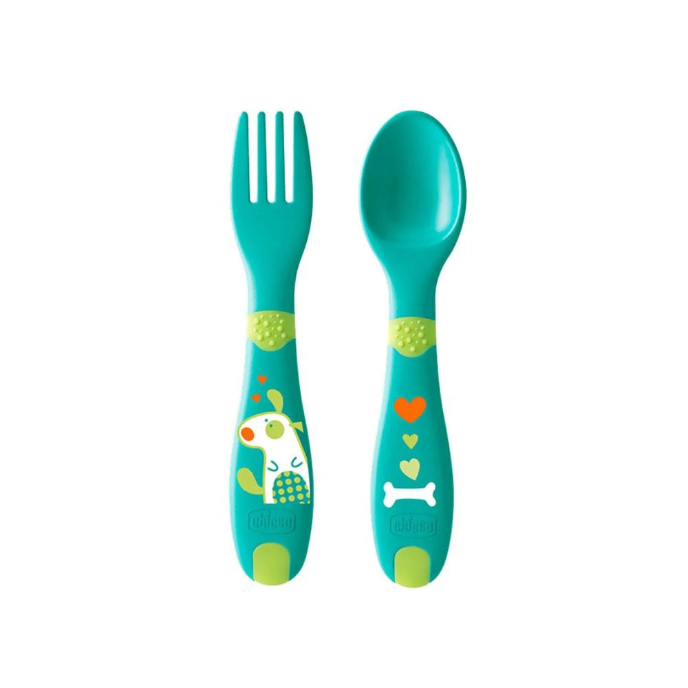 Chicco Baby's First Spoon and Fork Set 12M+