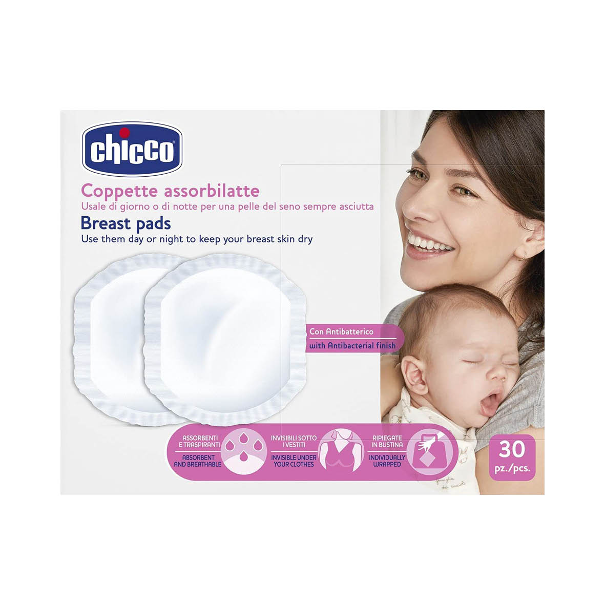 Chicco Breast Pads 30pcs