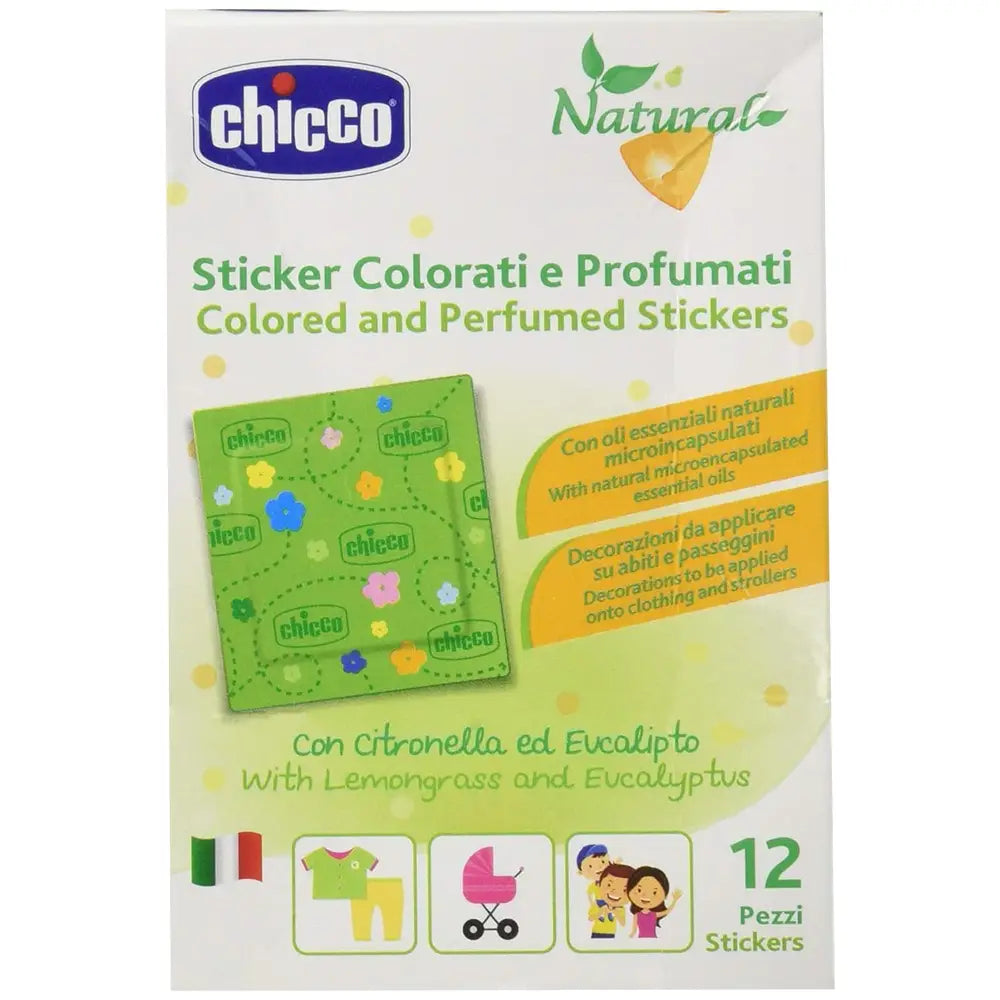 Chicco Coloured and Scented Anti-Mosquito Stickers