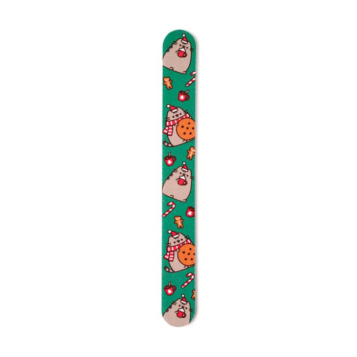 Christmas Pusheen the Cat Nail Files Green