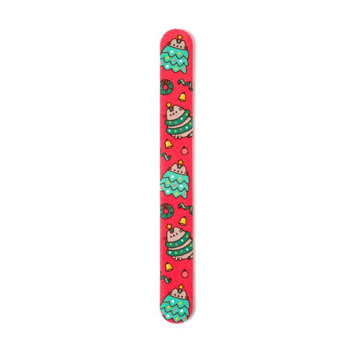 Christmas Pusheen the Cat Nail Files Red