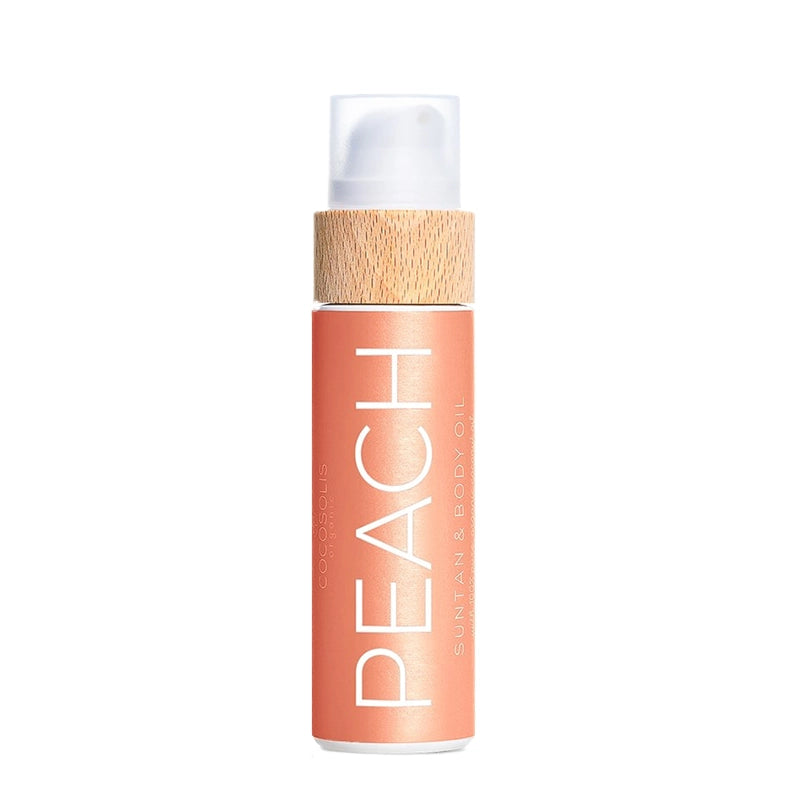 Cocosolis Organic Peach Suntan & Body Oil 110ml