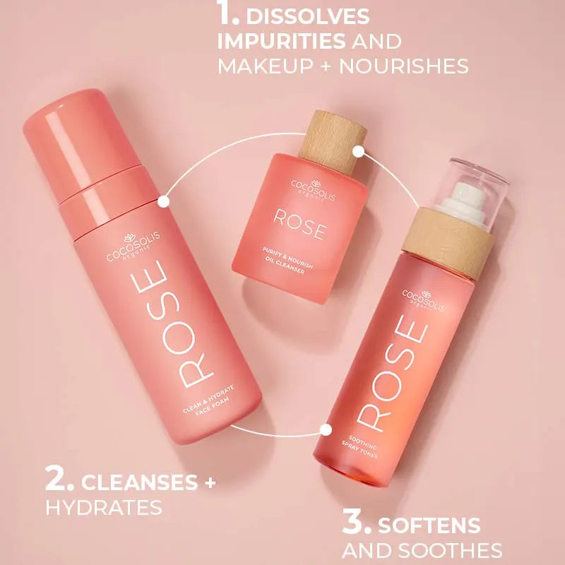 Cocosolis Organic ROSE Soothing Spray Toner 110ml