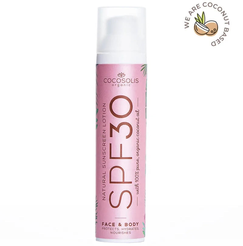 Cocosolis Organic SPF30 Natural Sunscreen Lotion 100g