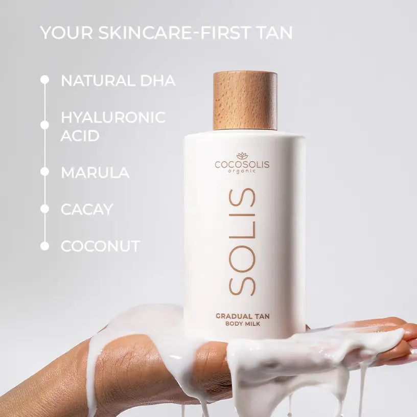 Cocosolis Solis Organic Gradual Tan Body Oil 200ml