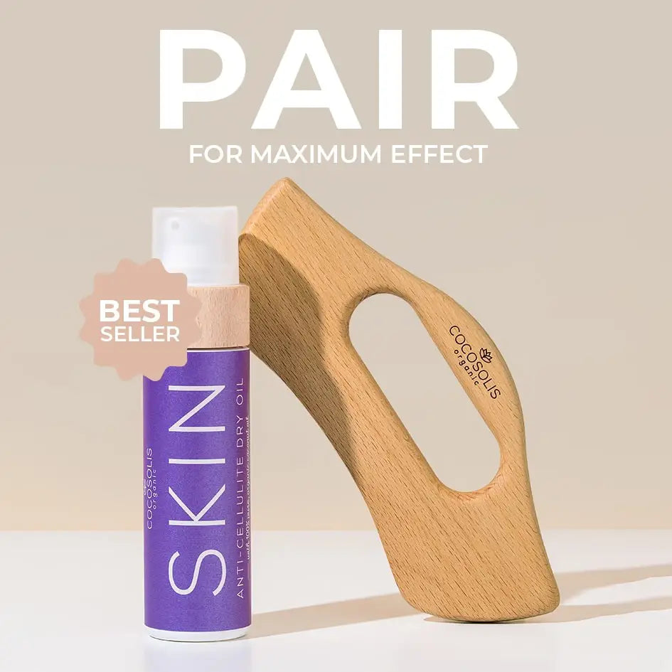 Cocosolis Organic BODY GUA SHA Anti-cellulite & Sculpting Massager