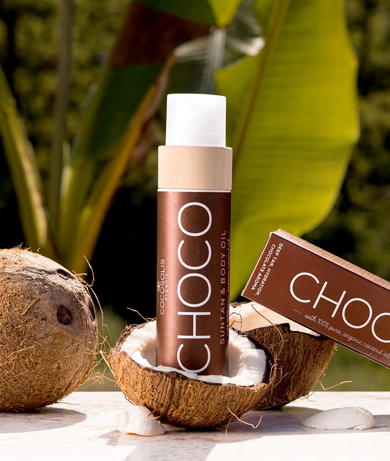 Cocosolis Organic Choco Suntan & Body Oil