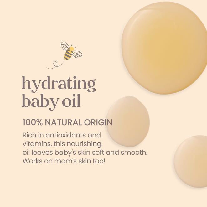 Burt's Bees Baby Bee Nourishing Baby Oil 147 ml
