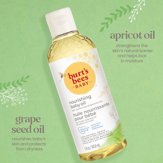 Burt's Bees Baby Bee Nourishing Baby Oil 147 ml