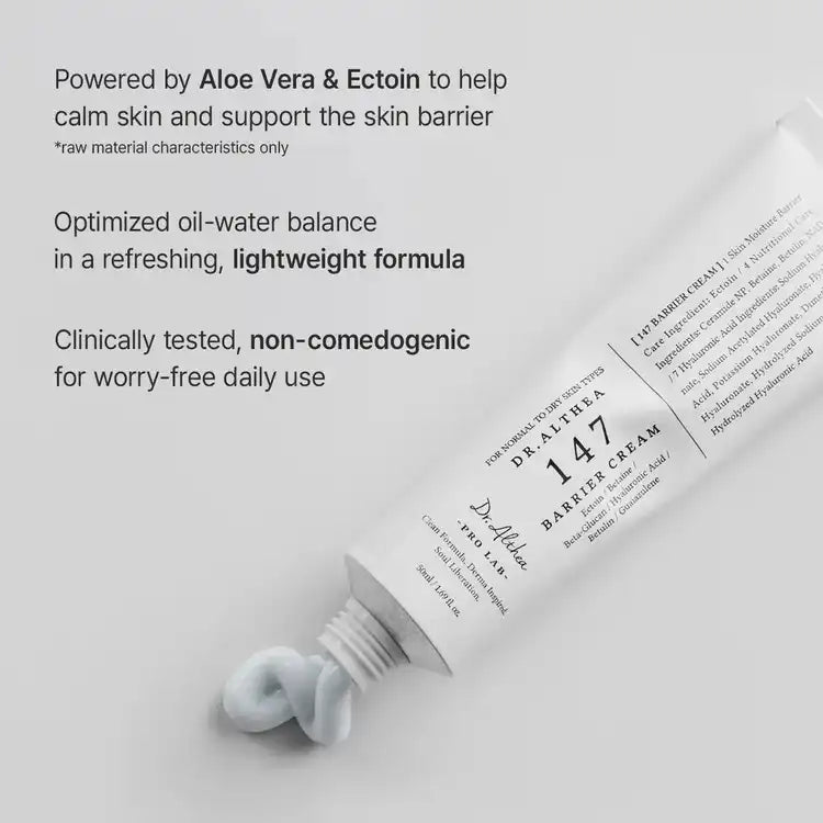 Dr. Althea 147 Barrier Cream Daily Skin Barrier Care Deep Hydrating 50ml