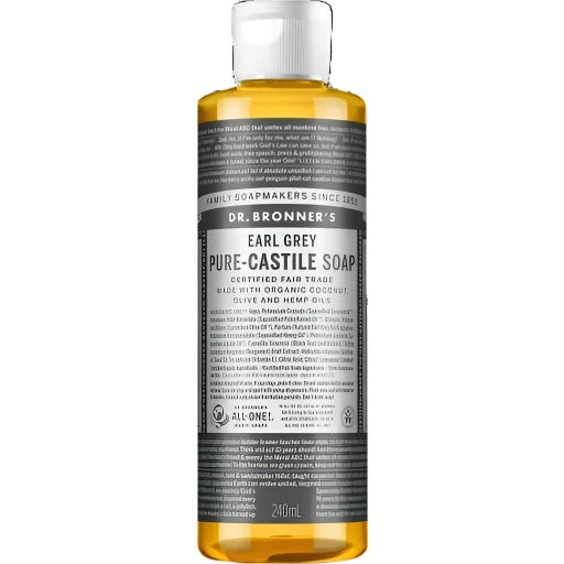 Dr. Bronner's 18 in 1 Earl Grey Pure-Castile Soap 240ml