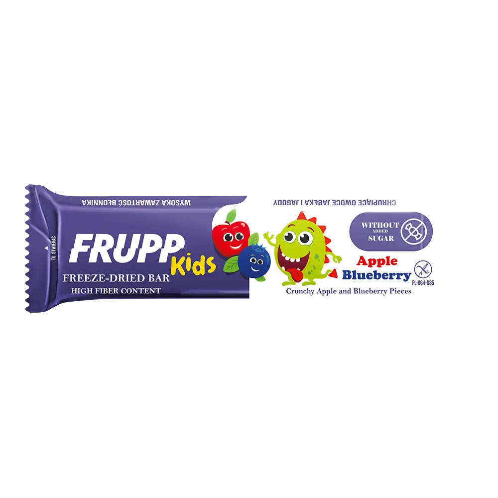 Frupp Kids Apple & Blueberry Freeze-Dried Fruit Bar