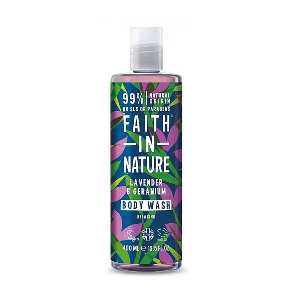 Faith In Nature Lavender & Geranium Body Wash 400ml