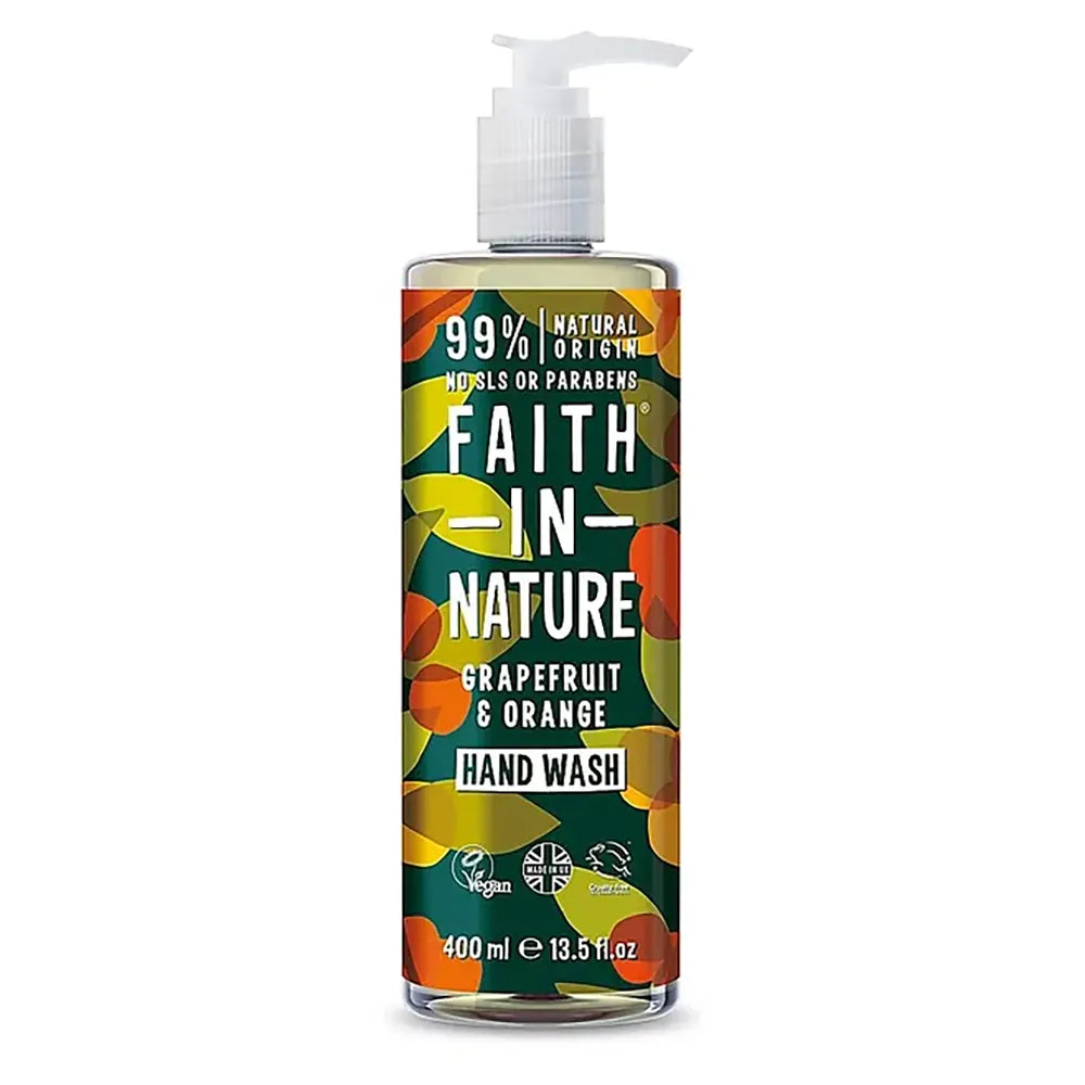 Faith In Nature Grapefruit & Orange Hand  Wash 400ml