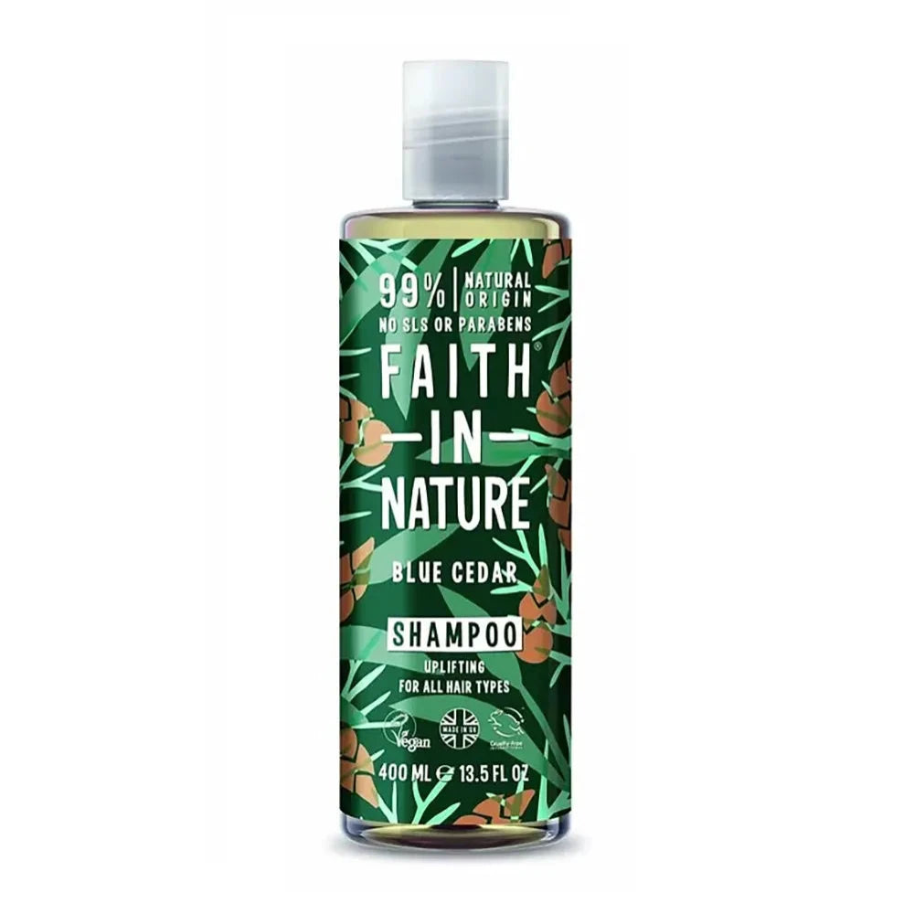 Faith in Nature Men's Blue Cedar Shampoo 400ml