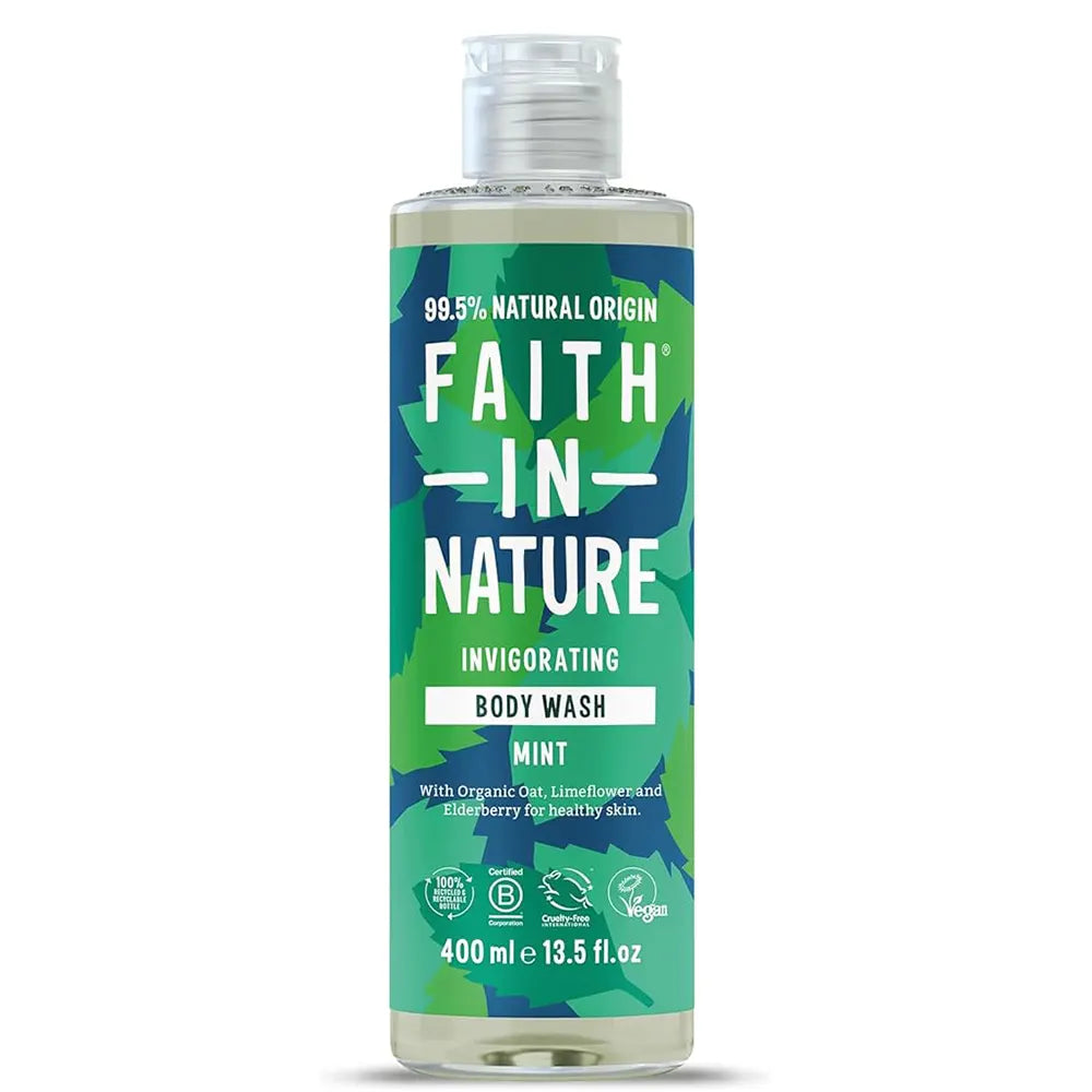 Faith in Nature Mint Body Wash 400ml