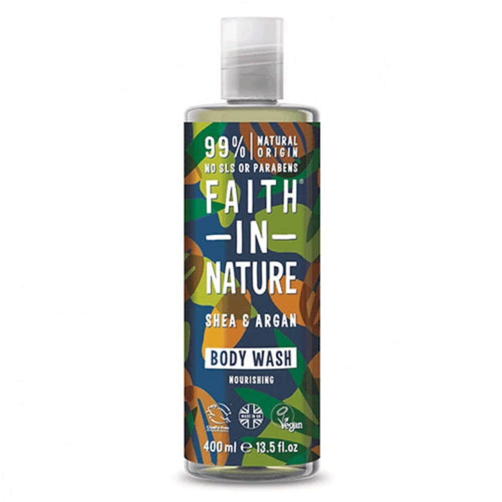 Faith in Nature Shea & Argan Body Wash 400ml