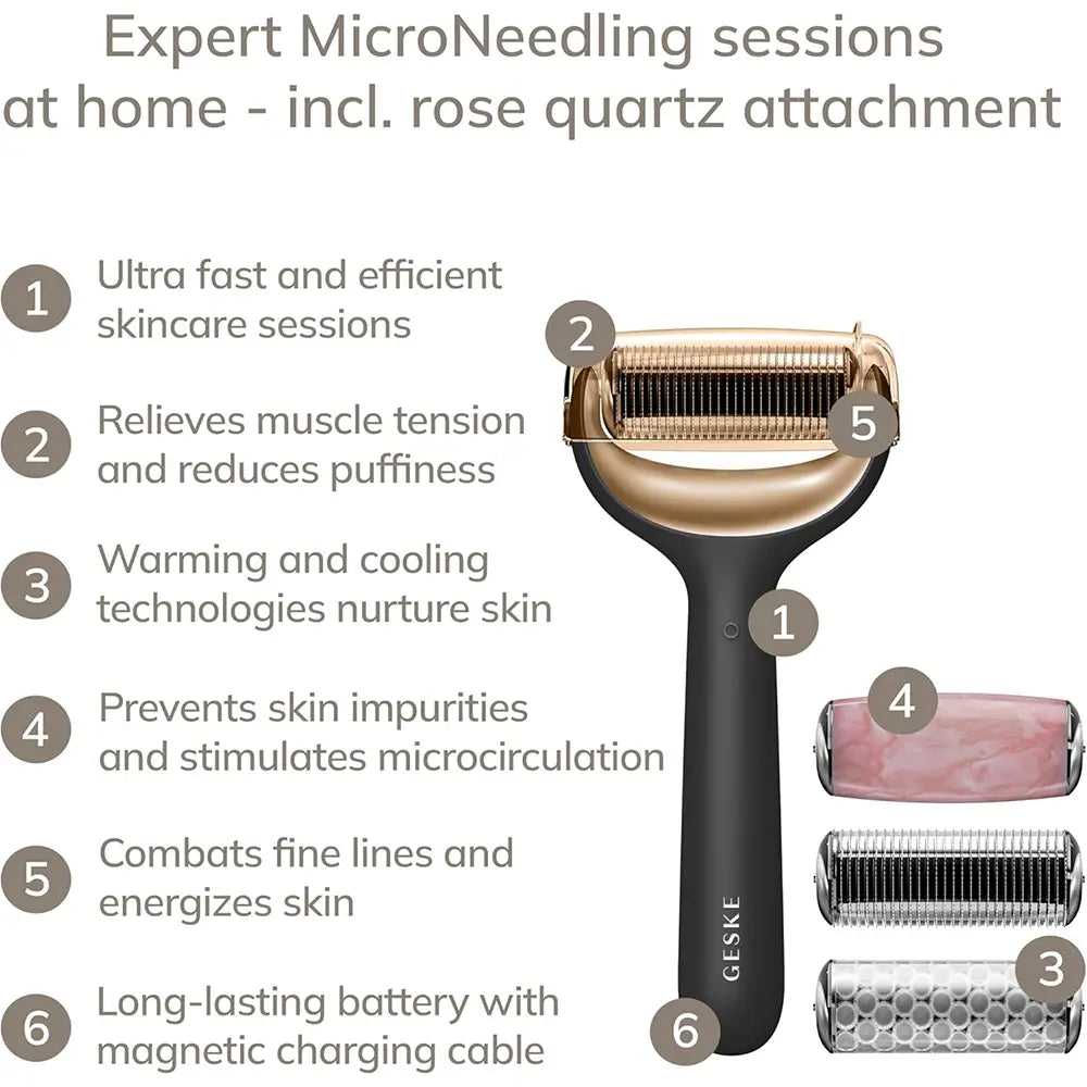 Geske MicroNeedle Face & Body Roller 9in1