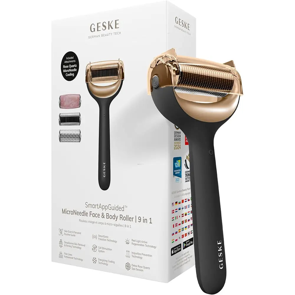 Geske MicroNeedle Face & Body Roller 9in1