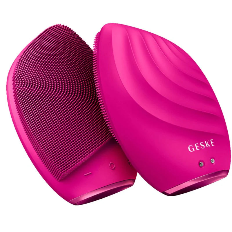 Geske Sonic Facial Brush 5In1 Magenta