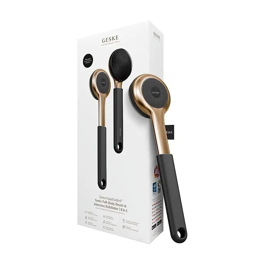 Geske Sonic Full-Body Brush Intensive Exfoliator 8 in 1