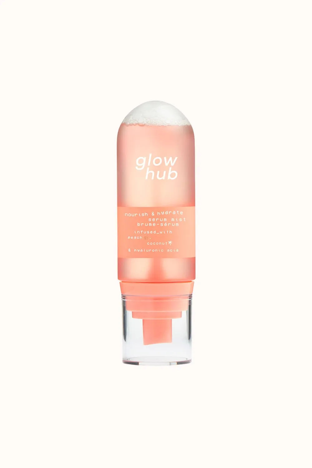 Glow Hub Nourish & Hydrate Peach Serum Mist 90ml