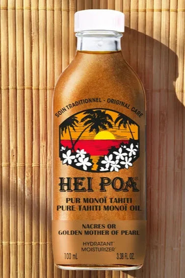 Hei Poa Monoi Oil Golden mother of pearls