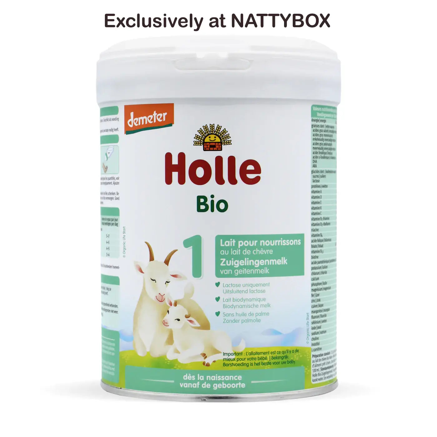 Holle Organic Infant Goat Milk Formula 1 (800g)