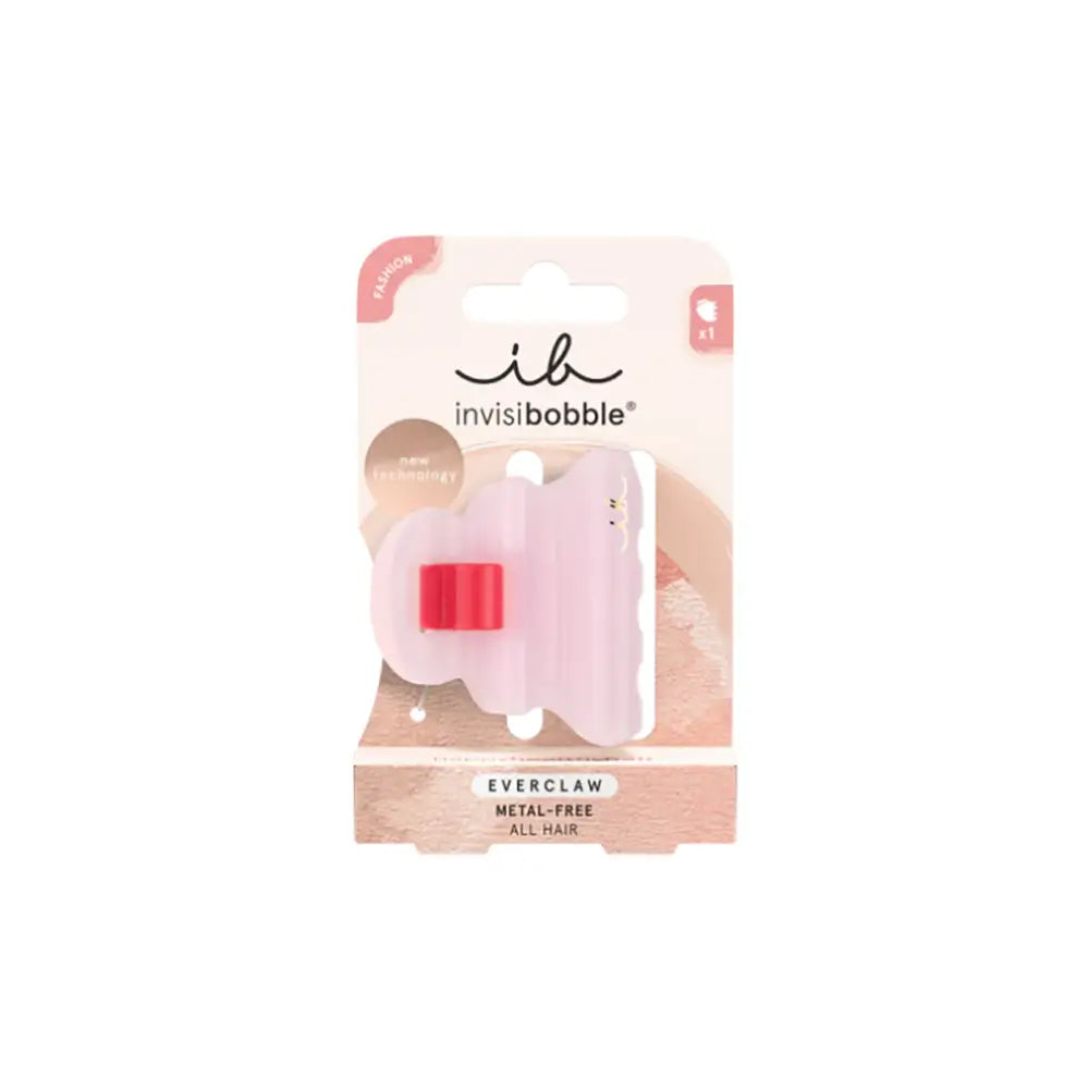 Invisibobble EVERCLAW Rosy Plateau Hair Clip