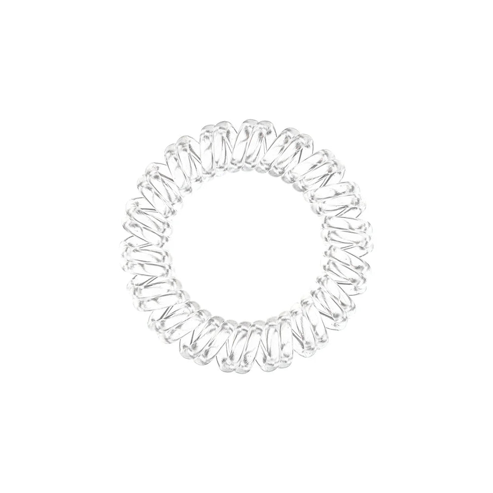 Invisibobble Extra Hold Crystal Clear Think/Curly Hair 3pcs