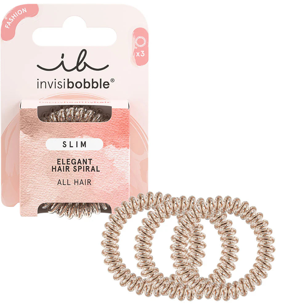 Invisibobble Slim Bronze me Pretty 3pcs