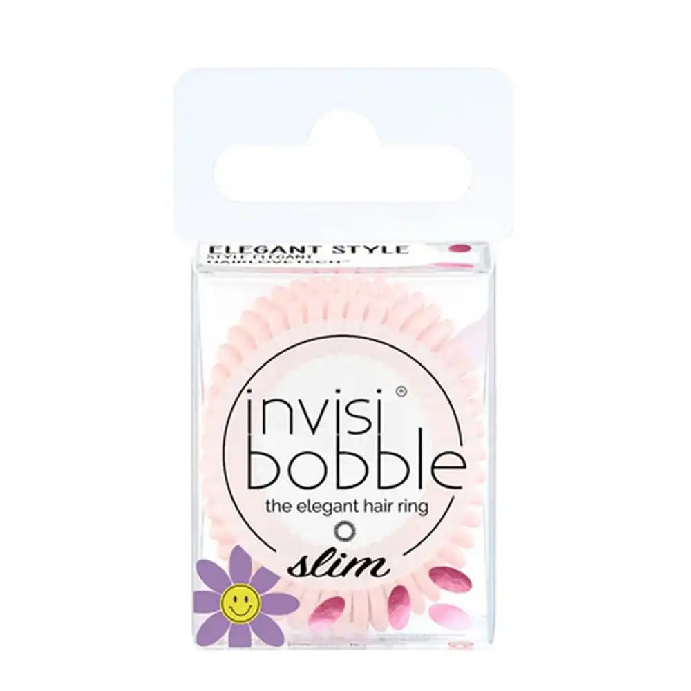 Invisibobble Slim Retro Dreamin Cuter than you Pink Hair Ring