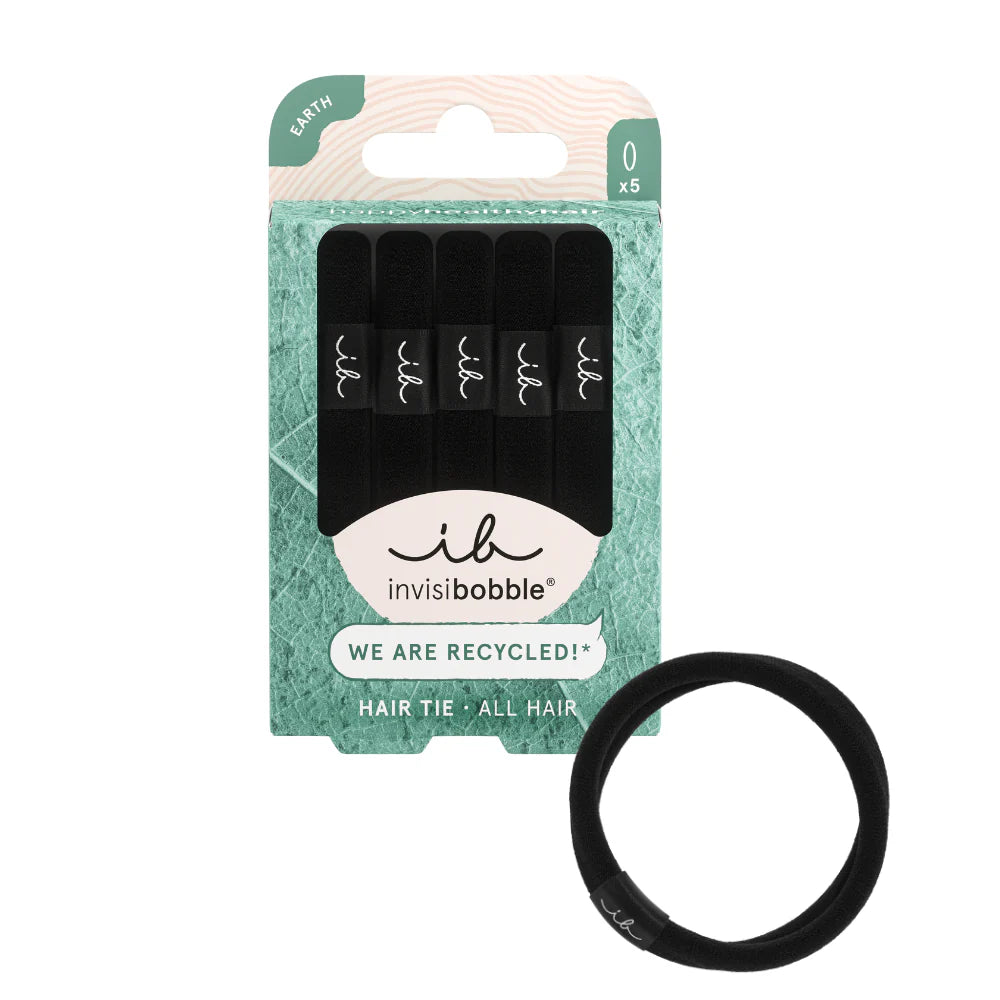 Invisibobble® Hair Tie Black Earth 5pcs