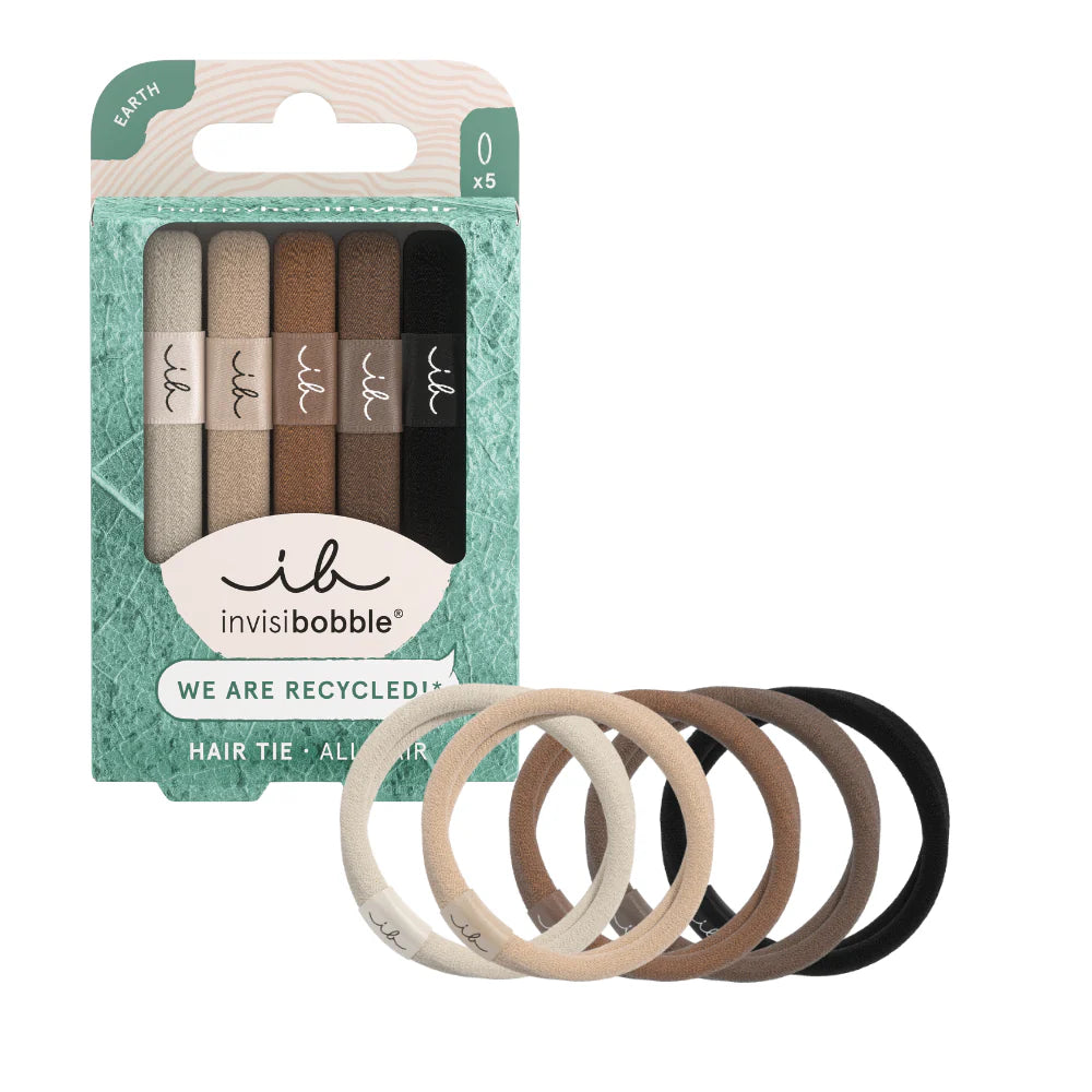 Invisibobble® Hair Tie Mocha & Earth 5pcs
